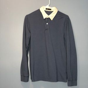 Shein Blue/White Collared Shirt